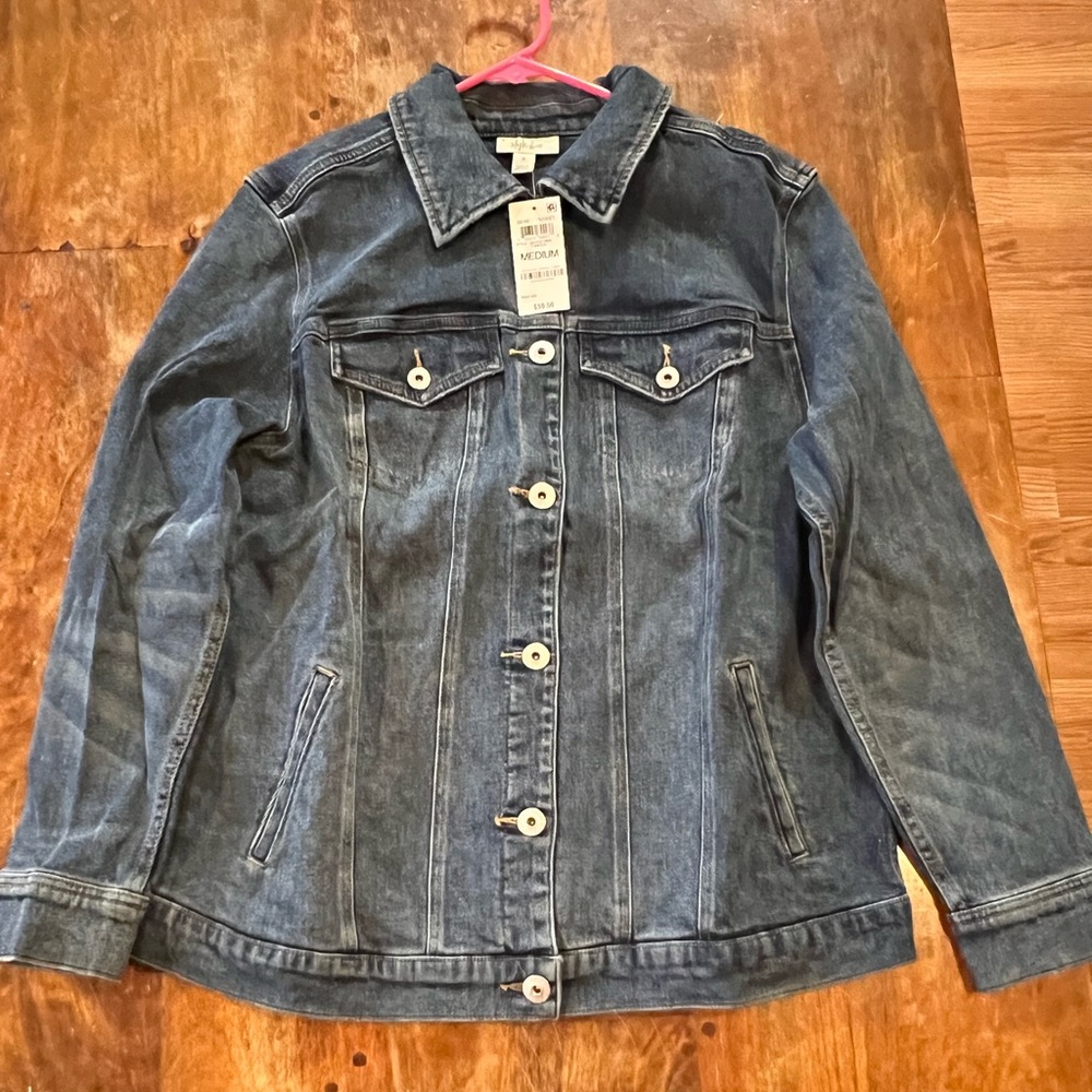 COPY - STYLE & Co. Denim Jacket Brand New Sz Medium